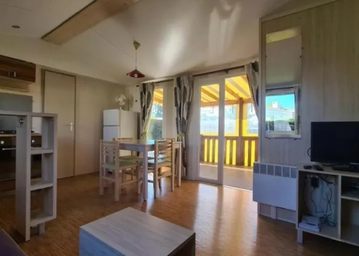 Mobil-home 6-8pers -clim Siblu Les Charmettes *