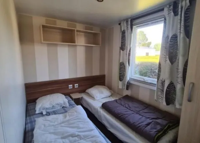 Mobil-home 6-8pers -clim Siblu Les Charmettes אתר קמפינג *