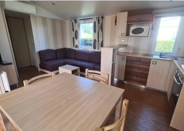 Mobil-home 6-8pers -clim Siblu Les Charmettes אתר קמפינג *